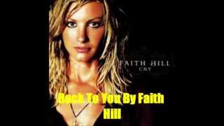 Watch Faith Hill Back To You video