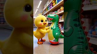 The Inflatable Tumbler The Duckling Gave Is So Cool The Little Owner Is Having A Blast