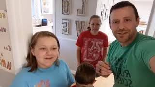 24 Hour Cardboard Challenge | Earth Day 2020 | A fort tour!