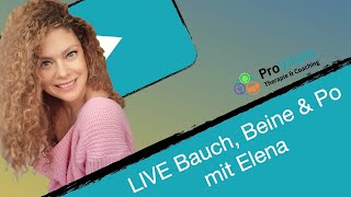 LIVE Bauch, Beine & Po mit Elena FR 26.03.21
