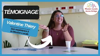 Témoignage de Valentine ➡️ son expérience à la Mission Locale