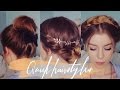 Три супер быстрые причёски / Three quick hairstyles | Beauty Blanc