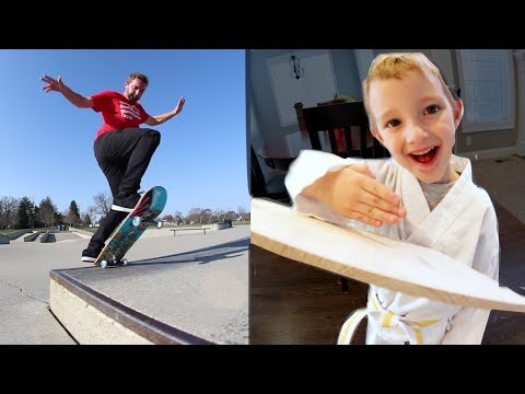 ADIML 59: Karate Test & Skateboarding! (Finally)
