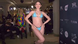 Babeygianna Poses Backstage At Artheartsfashion Lafw For Designer Diyanni