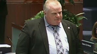 Toronto city council hearing gets confrontational  11/13/13