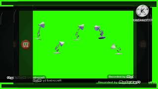 Pixar 5 Lamps Green Screen