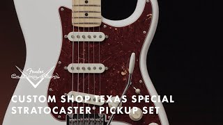Fender Custom Shop Texas Special Strat Pickup Set | Fender