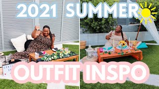 HOT GIRL SUMMER OUTFIT IDEAS / INSPO 2021 | PLUS SIZE STYLE
