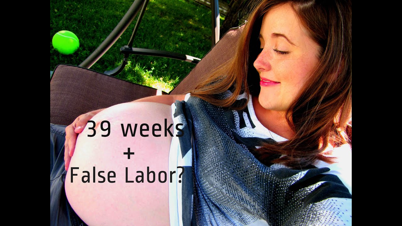 39 Weeks Pregnant Video + False Labor - YouTube