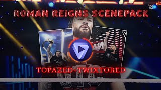 Roman Reigns Scenepack Topazed Twixtored Tribal Chief 2K60Fps For Editing