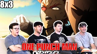 Saitama Vs Garou...one Punch Man 3X2 Reactionreview