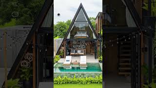 A-Frame Cabin Small House Design