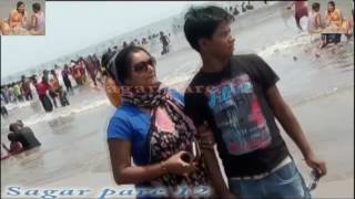 Indian Xy Girls Enjoying Sun Bath Sea Beach Digha