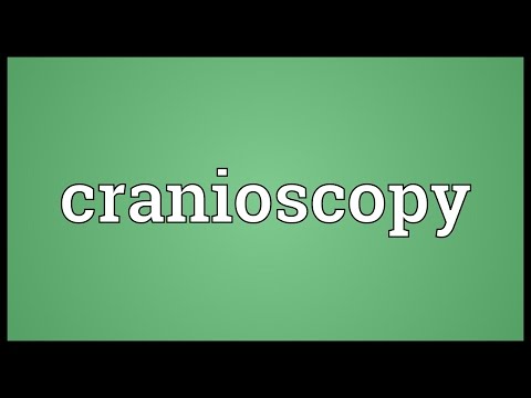 Header of cranioscopy