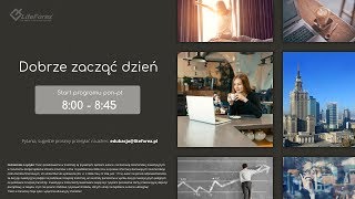 Forex: Dobrze zacząć dzień / 20.04.2018