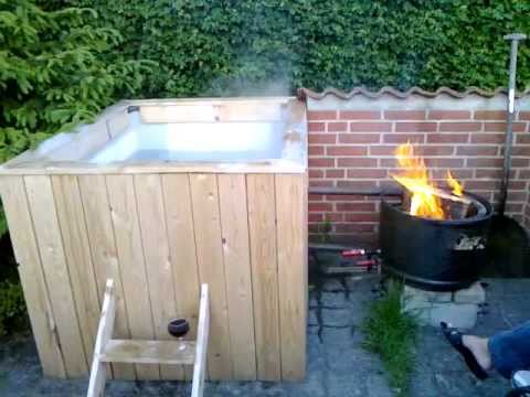 Wood Fired Hot Tub