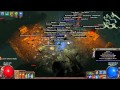 Path of Exile (1.0.5) Acrobatics Caster - How to fight undying evangelists, Level 74 Maze [Standard]