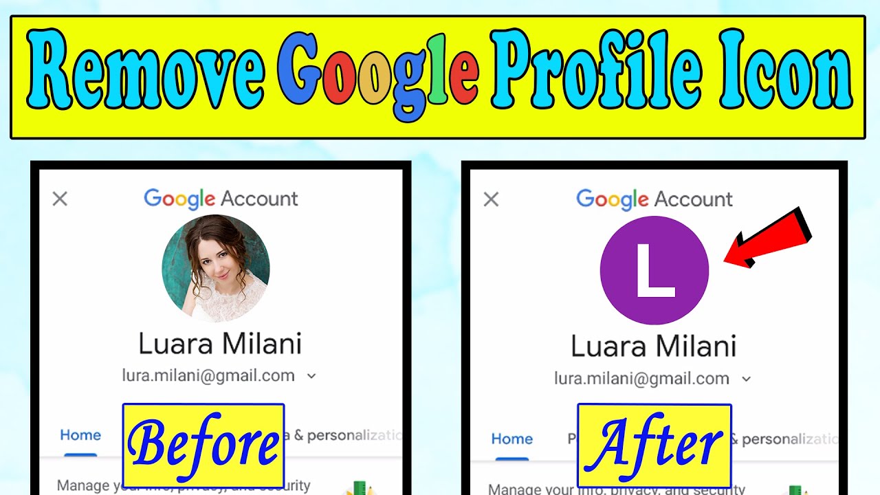 How to Remove Profile Picture From google || Delete How to Remove Profile Picture From google || Delete