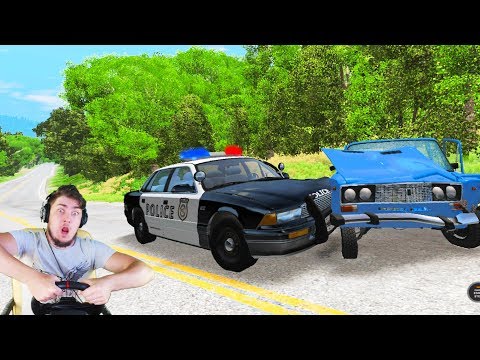 ПОЛИЦЕЙСКАЯ ПОГОНЯ ЗА ВАЗ 2106 / BeamNG Drive + РУЛЬ HORI APEX WHEEL ПОЛИЦЕЙСКАЯ ПОГОНЯ ЗА ВАЗ 2106 / BeamNG Drive + РУЛЬ HORI APEX WHEEL