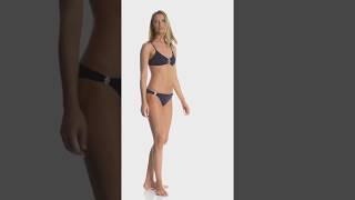 Trina Turk Studio Solid Bralette Bikini Top Swimoutlet