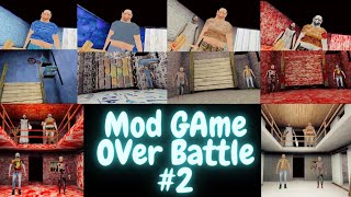 Mod Game Over Battle #2 | The Twins:Ken Mode Vs Police Mode Vs 4K Mode Vs Nightm