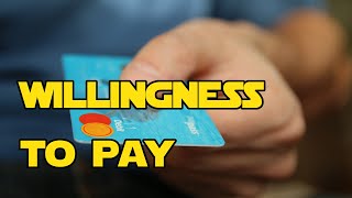Pricing Willingness-To-Pay Wtp