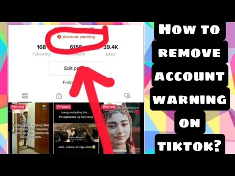 How to remove account warning on tiktok | How to How to remove account warning on tiktok | How to