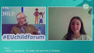 The Smile of the Child at the 14th EU Forum on the Rights of the Child