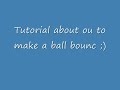 tutorial about ou to make a ball bounce  cinema 4D