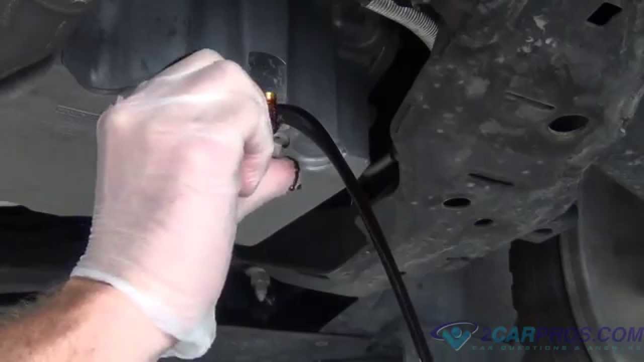 Oil Change & Filter Replacement 2011-2014 Ford Edge - YouTube