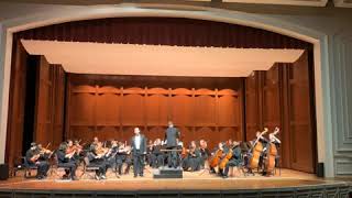 Daniel Spiotta, baritone Hai gia vinta la causa with the Memphis Repertory Orchestra