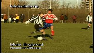 Mats Jingblad Ifk Eborg Och Pontus Farnerud La Bois Sportlight Reportage 980626. La Vision