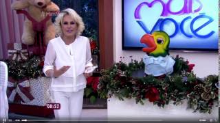 Ana Maria Usa Aura No Mais Você Especial Roberto Carlos.