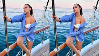 Fahriye Evcenden Bikini Şousu