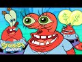 Youtube Thumbnail Every Time Mr. Krabs' Eyes Pop Out, Explode, or Transform  