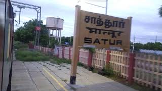 Srt Sattur Railway Station. Indian Raiway