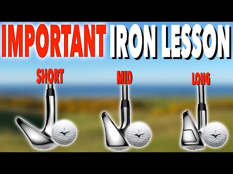 REALLY IMPORTANT IRON LESSON....DON&#039;T OVERLOOK! Simple Golf Tips