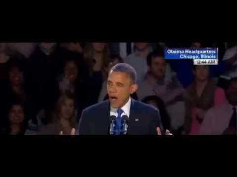 Discours de victoire de Barack Obama Elections 2012 / Barack Obama victory speech 2012 elections