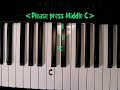 How to play Mad World by Gary Jules on Piano