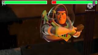 Ultra Buzz Lightyear Vs. Zurg With Healthbars