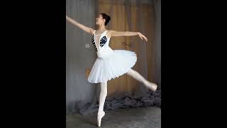 Ballet Leotard For Womens Exercise Clothes Feature Printing Gymnastics