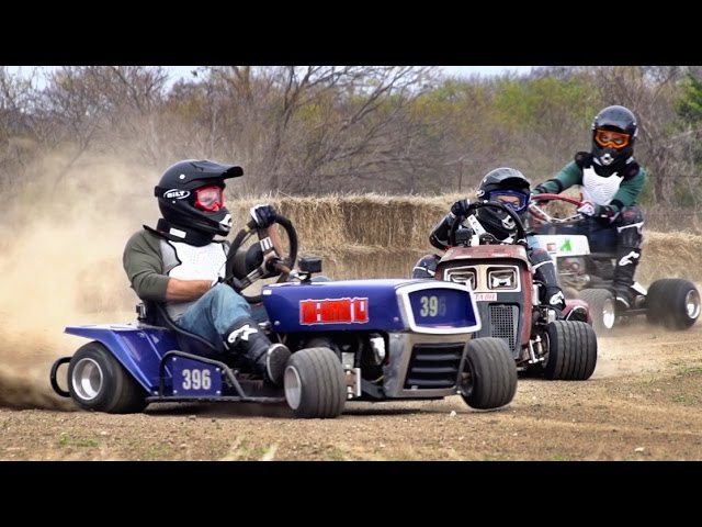 Lawn Mower Racing - Video