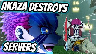 Akaza Destroys Servers Rogue Demon