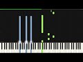 Ludovico Einaudi - Elegy For The Arctic [Piano Tutorial] (Synthesia)