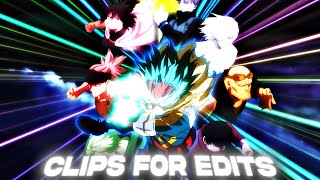 Deku Gearshift Quirk Vs Shigaraki Raw Clips For Editing