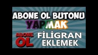 Youtube Abone Ol Butonu Ekleme