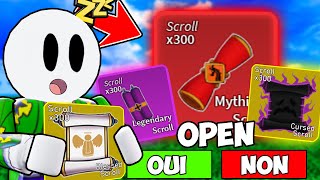Jachète 10.000Robux De Scroll Sur Blox Fruits
