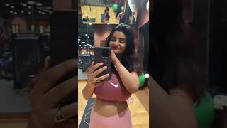 Anveshi Jain Gym Workout , Anveshi Jain Hot Gym Dress
