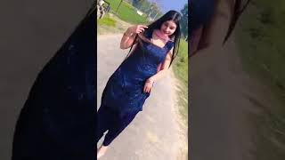 Desi Girl Blue Salwar Suit Hot