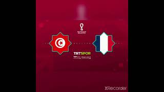 D GRUPU 3 cü hafta Tunus vs Fransa maçı ( Katar Dünya Kupası 2022